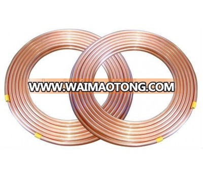 Air Conditioning Copper Refrigeration Tube Coil Pipe Customized Size