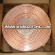 pancake copper coil Refrigeration tube as per ASTM B280, in coils, soft temper Ends capped